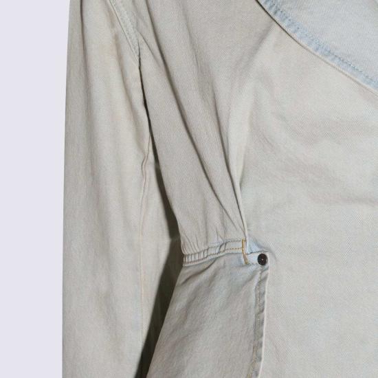  비비안웨스트우드 수트 자켓 비비안 웨스트우드 코튼 블레이저 화이트 - VIVIENNE WESTWOOD