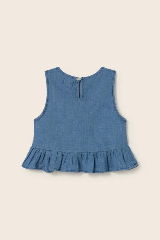  [키즈] Cozmo 티셔츠 키즈 코즈모 블레어 데님 거즈 - OTHER BRANDS