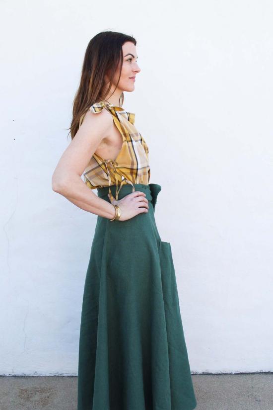  SBJ Austin 롱 스커트 Sbj 오스틴 애비 스커트 - OTHER BRANDS