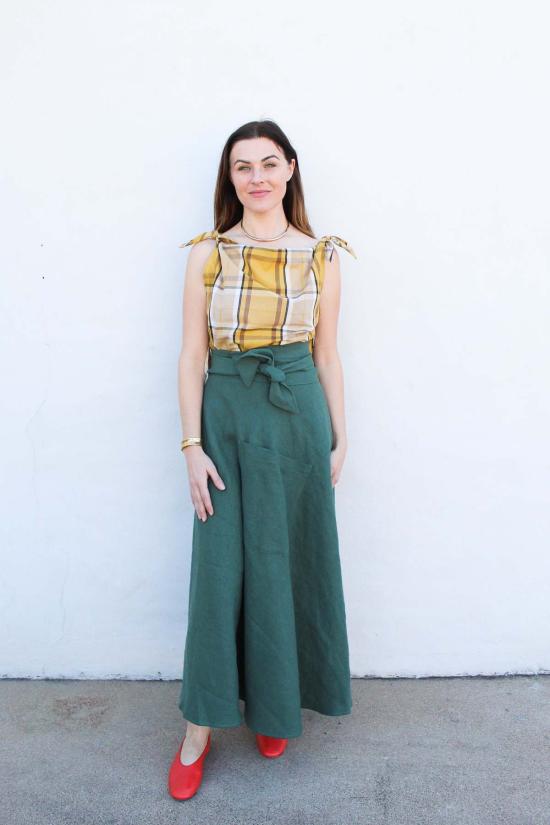  SBJ Austin 롱 스커트 Sbj 오스틴 애비 스커트