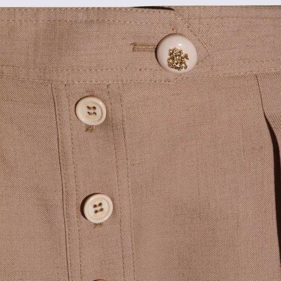  발렌티노 가라바니 숏팬츠 발렌티노 코튼 쇼츠 베이지 - VALENTINO GARAVANI