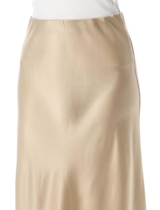  바이말렌비거 롱 스커트 By Malene Birger 바바라 새틴 맥시 스커트 올드 베이지 - BY MALENE BIRGER