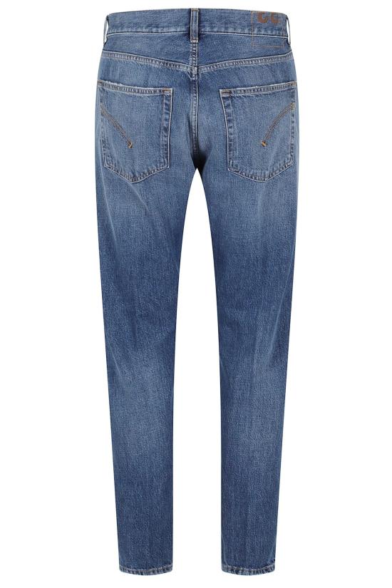  돈답 데님 팬츠 Dondup 5tasche Carrot Slim Dian Jeans Blue - DONDUP