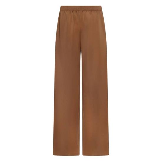  파비아나 필리피 스트레이트 팬츠 팬츠 브라운