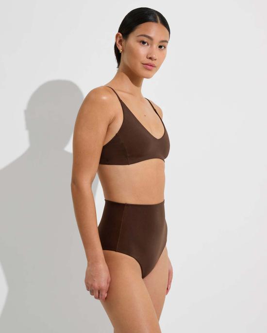  Left On Friday 비키니 수영복 금요일에 왼쪽 일요일 탑 비키니 탑 콜드 브루 - OTHER BRANDS