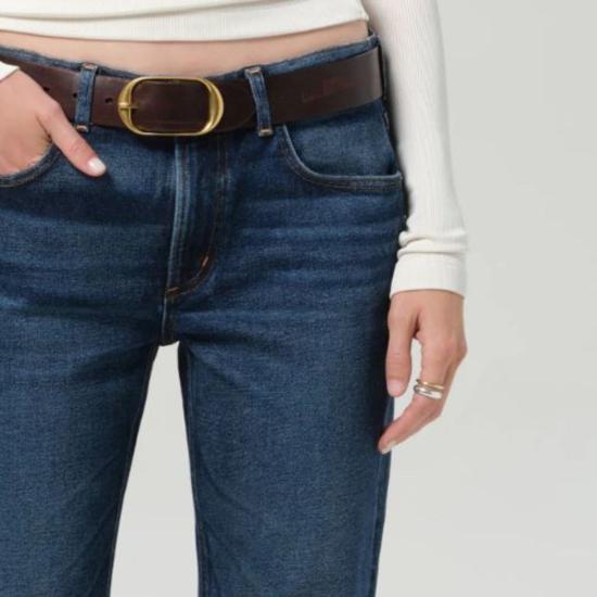  시티즌 오브 휴머니티 데님 팬츠 제노바 로우 라이즈 부츠컷 진 서덜랜드 (다크 인디고)