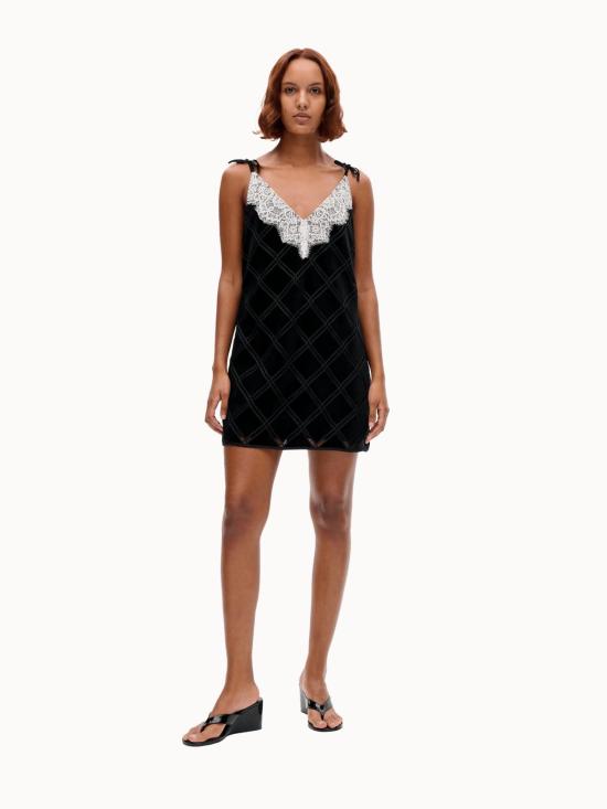  바움 운드 페르드가르텐 숏 원피스 Baum Und Pferdgarten Alinna 드레스 블랙 - BAUM UND PFERDGARTEN