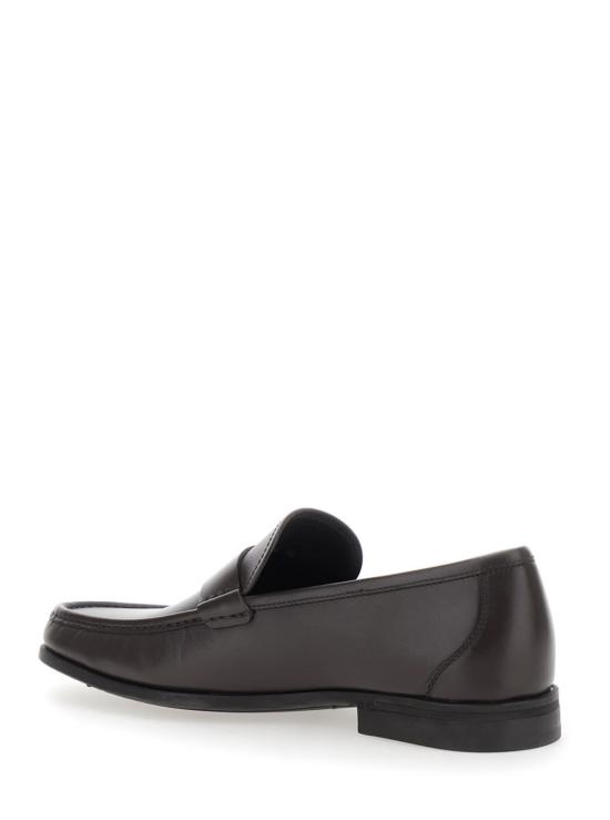  살바토레 페라가모 로퍼 페라가모 간치니 가죽  브라운 - SALVATORE FERRAGAMO