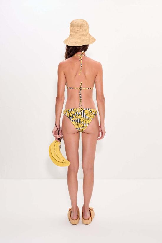  사이먼밀러 비키니 수영복 사이먼 밀러 브와이 비키니 탑 바나나 스트라이프 - SIMONMILLER