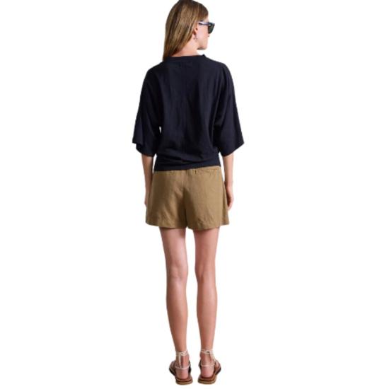  어피스 어파트 숏팬츠 Apiece Apart Short Bari Shorts Oak - APIECE APART