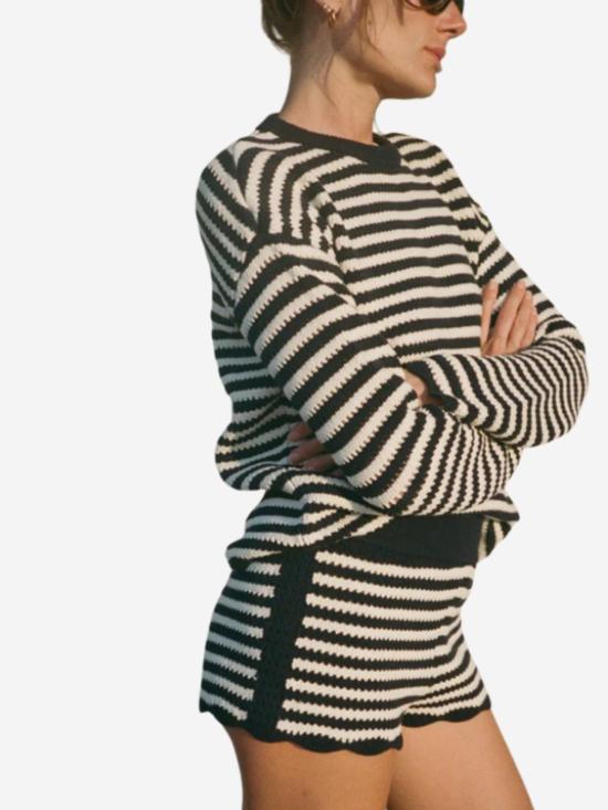  차오 루시아 숏팬츠 파바 스트라이프 반바지 - CIAO LUCIA