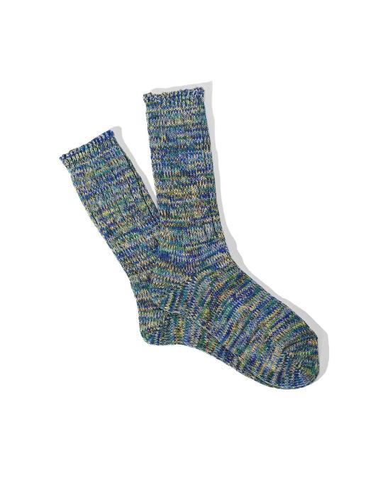  어나니머스 이즘 양말 익명 Ism 5색 혼합 크루삭스 그린