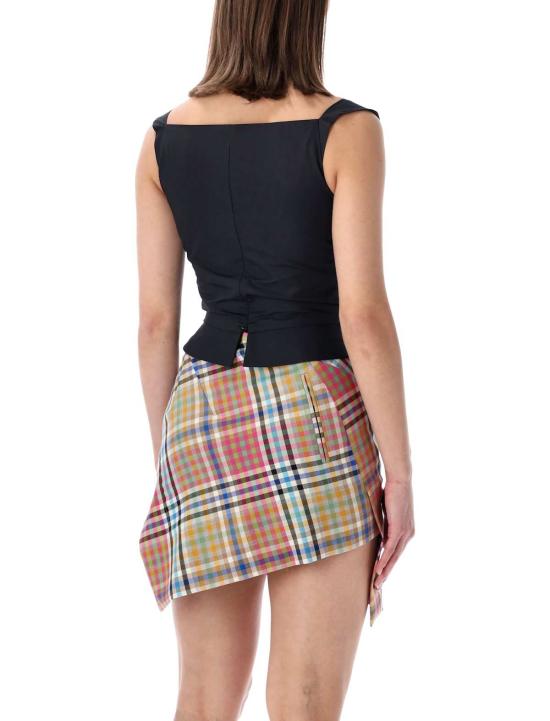  비비안웨스트우드 블라우스 비비안 웨스트우드 선데이 탑 블랙 - VIVIENNE WESTWOOD