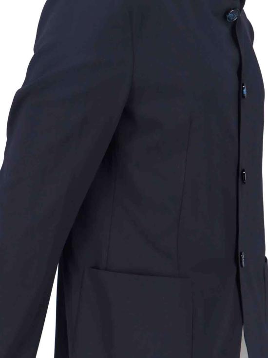  조르지오 아르마니 수트 자켓 버진 울 블레이저 블루 - GIORGIO ARMANI