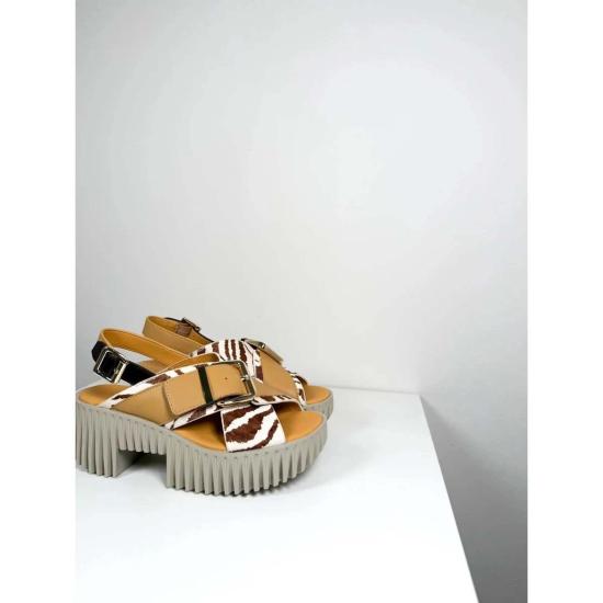  포씨즈 샌들 4 Ccccees Plia Juno  Zebra Mix - 4CCCCEES