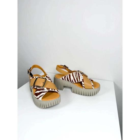  포씨즈 샌들 4 Ccccees Plia Juno  Zebra Mix - 4CCCCEES