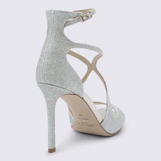  지미추 샌들 플래티넘 레더 아티아 95  플래티넘 아이스 - JIMMY CHOO