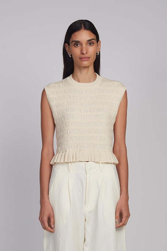  일레븐 식스 스웨터 테사 탑  탱크탑 - ELEVEN SIX