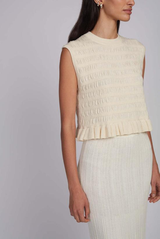  일레븐 식스 스웨터 테사 탑  탱크탑 - ELEVEN SIX