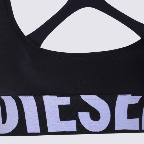  디젤 민소매 티셔츠 탱크탑 블랙 - DIESEL