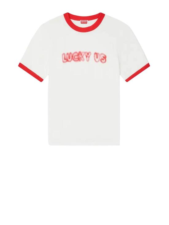  겐조 반팔 티셔츠 티셔츠 베이지