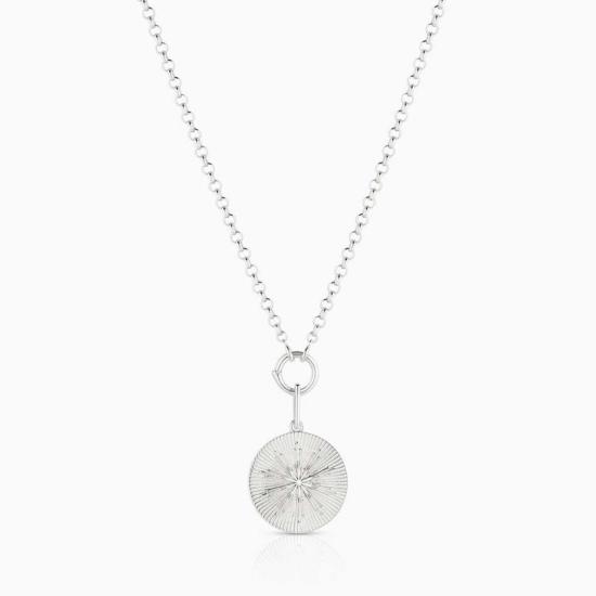  탯치 목걸이/팬던트 초가지붕 해시계 동전 장식 - THATCH