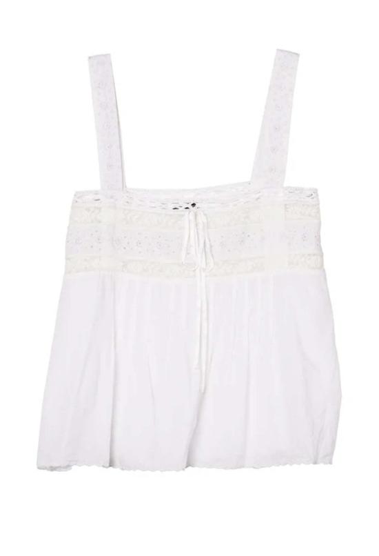  차오 루시아 민소매 티셔츠 안녕 루시아 유리 탑 - CIAO LUCIA