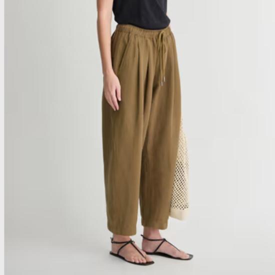  어피스 어파트 스트레이트 팬츠 Apiece Apart Everyday Pull On Pant Tobacco