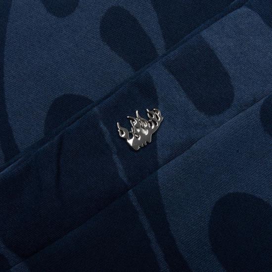  헬스타 트레이닝/조거 팬츠 스냅 스웨트팬츠 (플레임 팬츠 블루) - HELLSTAR