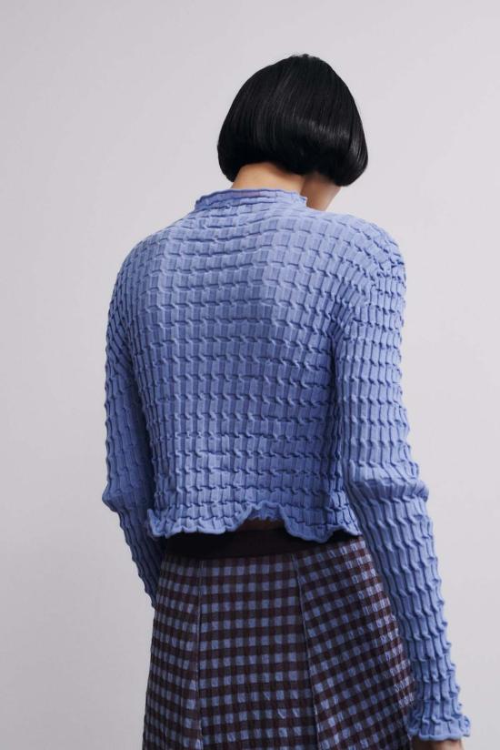  러스 스웨터 루스 하구  살비아 블루 - RUS