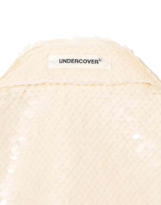  언더커버 블라우스 시퀸 칼라 탑 - UNDERCOVER