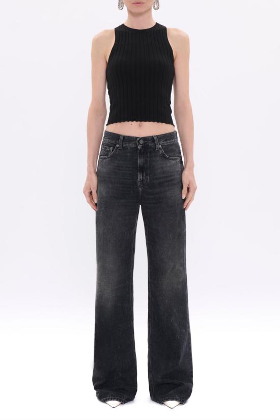  하이쿠레 데님 팬츠 코리아 데님 진 정품 블랙 - HAIKURE