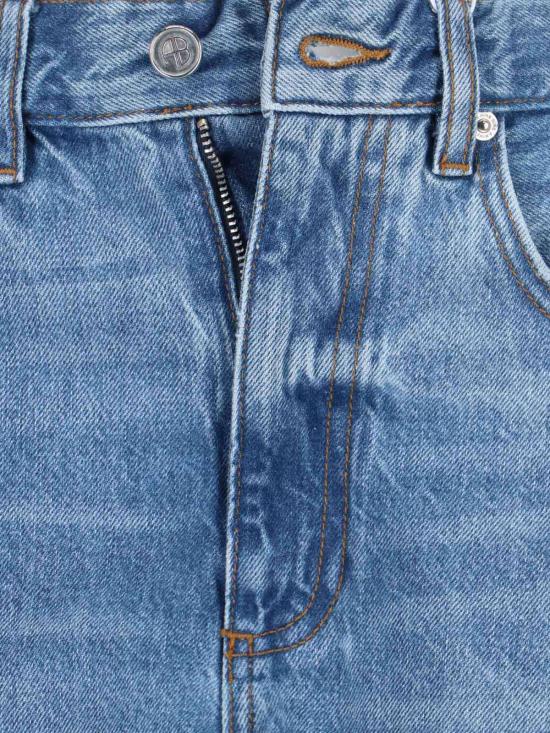  애니빙 데님 숏팬츠 아니네 빙 히스 데님 반바지 (블루) - ANINE BING