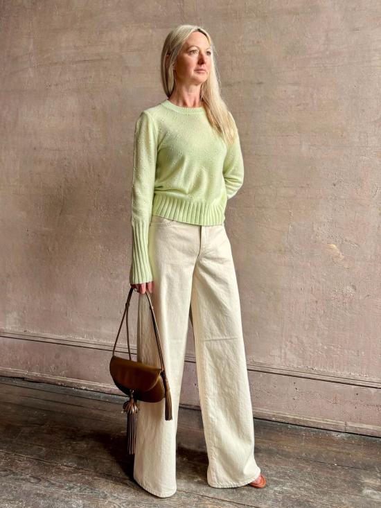  게스트 인 레지던스 스웨터 컴퍼스 축소 크루