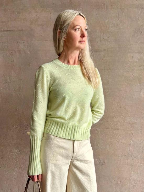  게스트 인 레지던스 스웨터 컴퍼스 축소 크루 - GUEST IN RESIDENCE