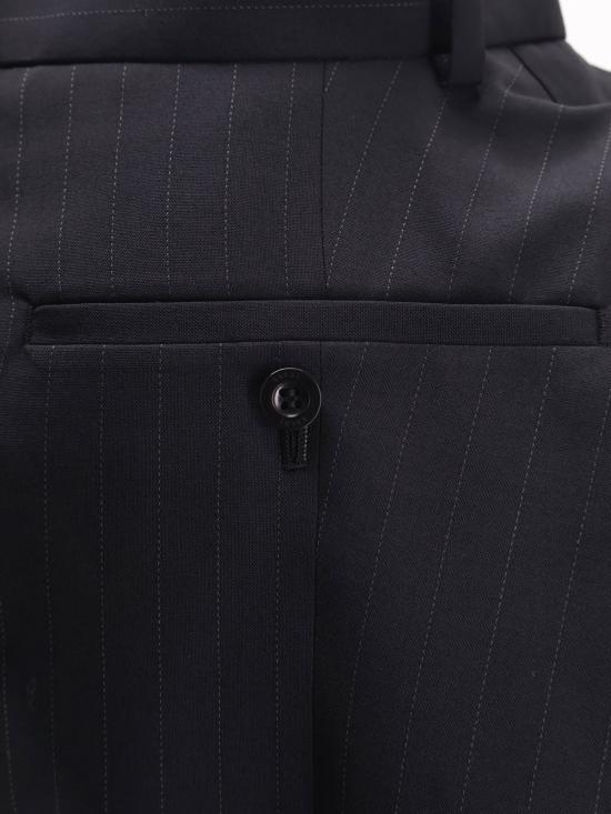  사카이 숏팬츠 초크 스트라이프 반바지 블랙 - SACAI