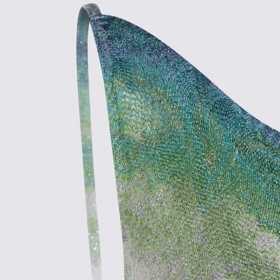  미소니 롱 원피스 미쏘니 멀티컬러 비스코스 드레스 레드 - MISSONI