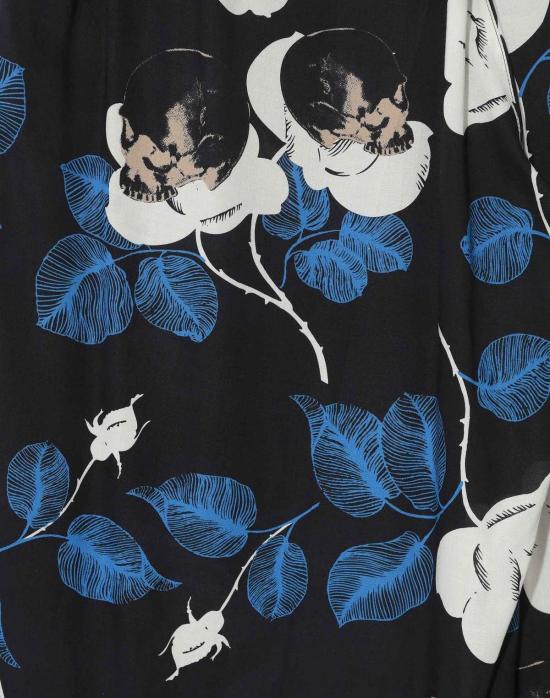  언더커버 스트레이트 팬츠 레이온 올오버 프린트 슬랙스 - UNDERCOVER