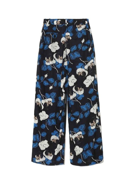  언더커버 스트레이트 팬츠 레이온 올오버 프린트 슬랙스 - UNDERCOVER