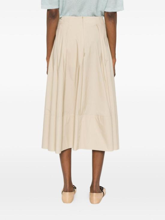  울리치 롱 스커트 코튼  베이지 - WOOLRICH