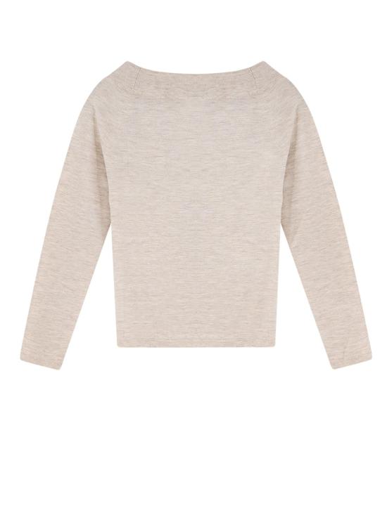  막스마라 스웨터 파레트라 캐시미어  (탈착식 밴드 포함) 베이지 - MAX MARA