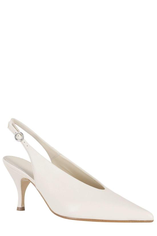  에이드 힐/펌프스 Aeydē Carla 나파 가죽 힐 크림 - AEYDE