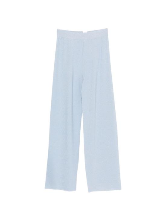  파비아나 필리피 스트레이트 팬츠 와이드 레그 팬츠 클리어 블루
