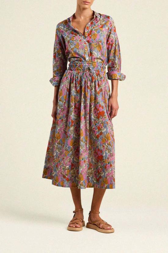  트로바타 미디 스커트 비앙카 스커트 - TROVATA