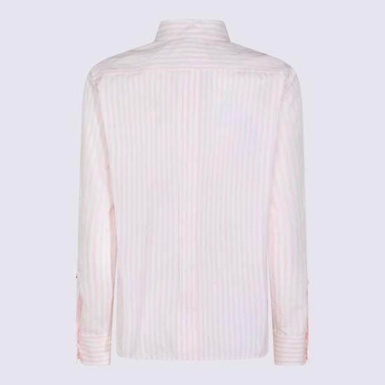  막스마라 셔츠 막스 마라 코튼 셔츠 핑크 - MAX MARA