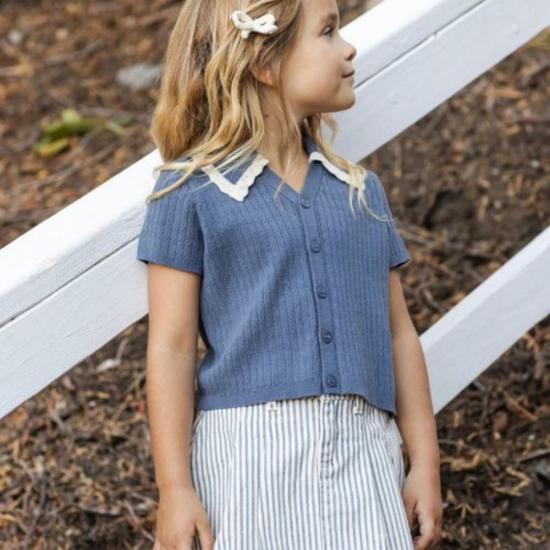  [키즈] Rylee + Cru 셔츠 키즈 라일리 + 크루 슬론 니트  마린