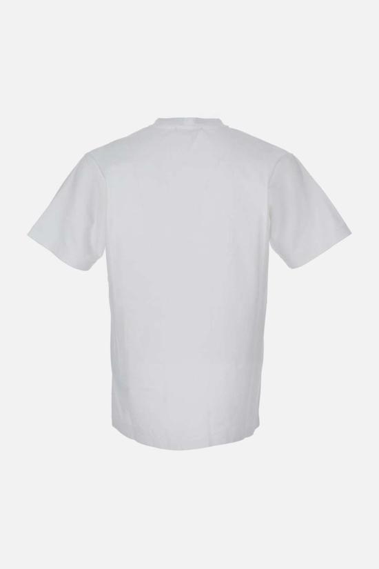  스톤 아일랜드 반팔 티셔츠 티셔츠 로고 티셔츠 화이트