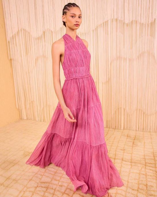  울라 존슨 롱 원피스 프리지아 가운