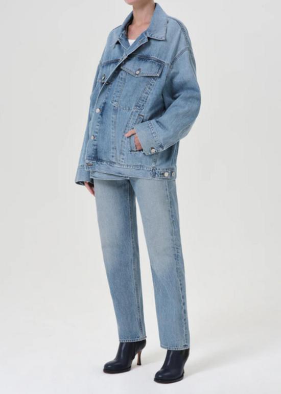  에이골디 데님 자켓 아골드 리워크 웨인 재킷 클라리티 - AGOLDE