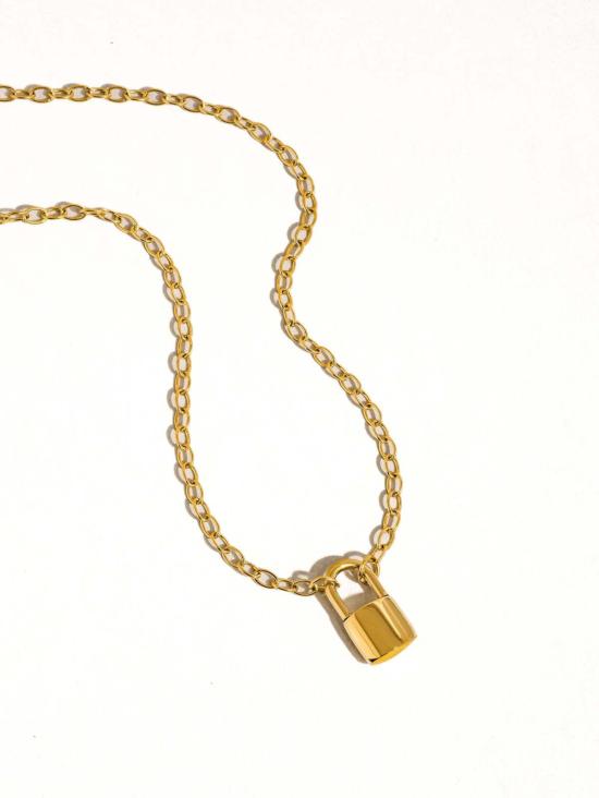  Flânerie 목걸이/팬던트 플라네리 자물쇠 체인 목걸이 18k 골드 - OTHER BRANDS